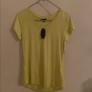 Yellow plain shirt